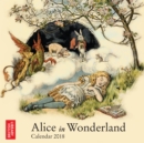 Image for British Library - Alice in Wonderland mini wall calendar 2018 Art Calendar)
