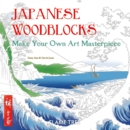 Image for Japanese Woodblocks (Art Colouring Book) : Make Your Own Art Masterpiece