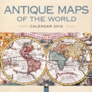 Image for Antique Maps of the World Wall Calendar 2019 (Art Calendar)