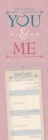 Image for You and Me Slim Planner Calendar 2020