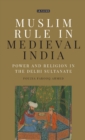 Image for Muslim Rule in Medieval India: Power and Religion in the Delhi Sultanate
