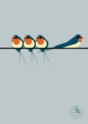 Image for I Like Birds: Swallows On a Line Hardback Notebook