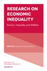 Image for Research on economic inequality