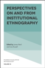 Image for Perspectives on and from Institutional Ethnography