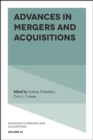 Image for Advances in mergers and acquisitions.