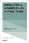 Image for Advances in mergers and acquisitionsVolume 16