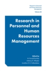Image for Research in personnel and human resources managementVolume 35