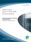Image for Challenging Ownership: Meanings, Space and Identity: International Journal of Law in the Built Environment