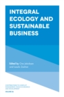Image for Integral ecology and sustainable business : volume 26