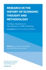 Image for Research in the History of Economic Thought and Methodology Volume 35B: Including a Symposium on New Directions in Sraffa Scholarship : Volume 35B