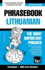 Image for English-Lithuanian phrasebook &amp; 3000-word topical vocabulary