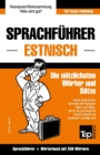 Image for Sprachfuhrer Deutsch-Estnisch und Mini-Woerterbuch mit 250 Woertern