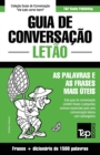 Image for Guia de Conversacao Portugues-Letao e dicionario conciso 1500 palavras