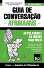 Image for Guia de Conversacao Portugues-Afrikaans e dicionario conciso 1500 palavras