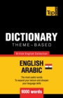 Image for Theme-based dictionary British English-Egyptian Arabic - 9000 words
