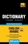 Image for Theme-based dictionary British English-Egyptian Arabic - 3000 words