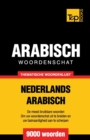 Image for Thematische woordenschat Nederlands-Arabisch - 9000 woorden