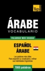 Image for Vocabulario Espa?ol-?rabe Egipcio - 7000 palabras m?s usadas
