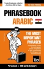 Image for English-Egyptian Arabic phrasebook and 250-word mini dictionary