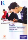 Image for CORPORATE AND BUSINESS LAW (ENG) - Study Text