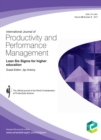 Image for Lean Six Sigma for Higher Education: International Journal of Productivity and Performance Management