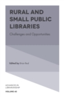 Image for Rural and small public libraries: challenges and opportunities