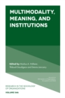 Image for Multimodality, meaning, and institutions : 54A