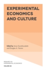 Image for Experimental economics and culture