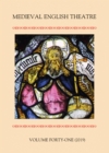 Image for Medieval English Theatre. 41
