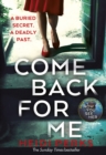 Image for Come back for me