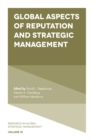 Image for Global aspects of reputation and strategic management