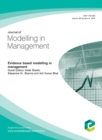 Image for Evidence Based Modelling in Management: Journal of Modelling in Management