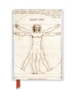 Image for Leonardo Da Vinci Vitruvian Man pocket diary 2019