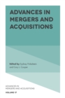 Image for Advances in mergers and acquisitions.