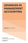 Image for Advances in management accounting