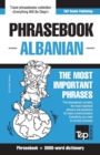 Image for English-Albanian phrasebook and 3000-word topical vocabulary