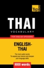 Image for Thai vocabulary for English speakers - 9000 words