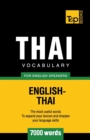 Image for Thai vocabulary for English speakers - 7000 words