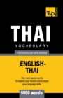 Image for Thai vocabulary for English speakers - 5000 words