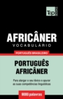 Image for Vocabulario Portugues Brasileiro-Africaner - 9000 palavras