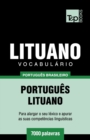 Image for Vocabulario Portugues Brasileiro-Lituano - 7000 palavras