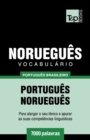 Image for Vocabulario Portugues Brasileiro-Noruegues - 7000 palavras