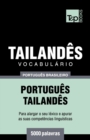 Image for Vocabulario Portugues Brasileiro-Tailandes - 5000 palavras