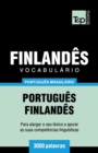 Image for Vocabulario Portugues Brasileiro-Finlandes - 3000 palavras