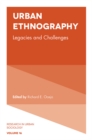 Image for Urban ethnography: legacies and challenges