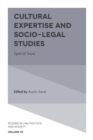Image for Cultural Expertise and Socio-Legal Studies