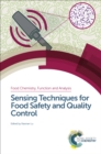 Image for Sensing techniques for food safety and quality control