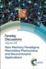 Image for New Memory Paradigms: Memristive Phenomena and Neuromorphic Applications