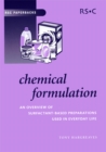 Image for Chemical formulation: an overview of surfactant-based preparations used in everyday life
