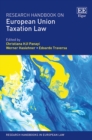 Image for Research Handbook on European Union Taxation Law